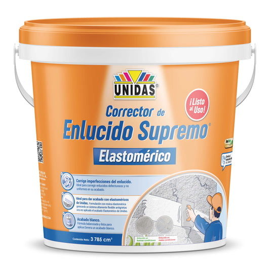CORRECTOR DE ENLUCIDO ELASTOMERICO SUPREMO LISTO AL USO