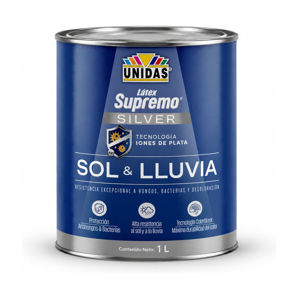 Látex Supremo Silver Sol & Lluvia