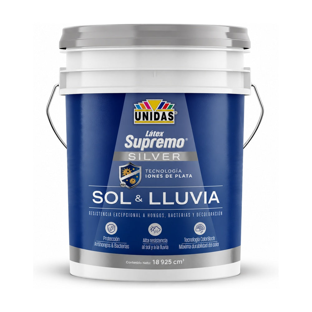 Látex Supremo Silver Sol & Lluvia