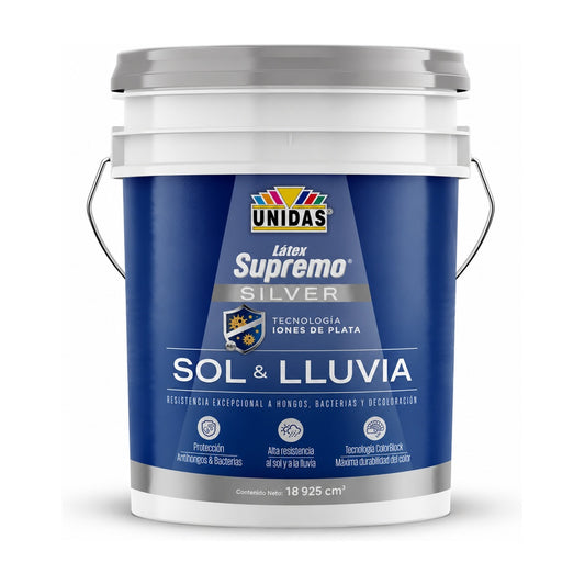 Látex Supremo Silver Sol & Lluvia