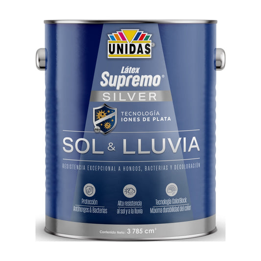 Látex Supremo Silver Sol & Lluvia